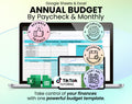 Monthly & Paycheck Budget Spreadsheet | Google Sheets & Excel Template